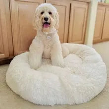 Round Long Hairy Autumn And Winter Nest Pad Cat Mattress